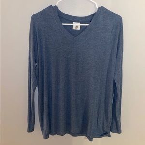 CAbi blue long sleeve tee